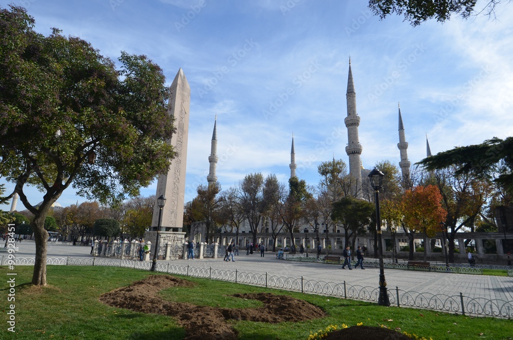 Hippodrome of Constantinople in Istanbul