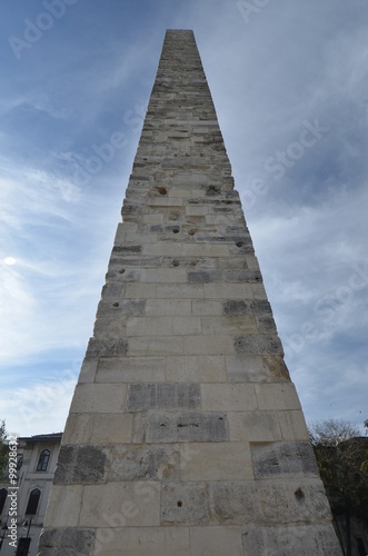 Walled Obelisk on Hippodrome in Istanbul