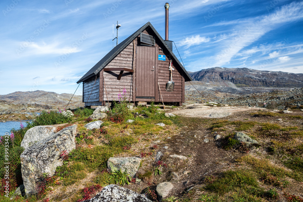 Stuor Kärpel Wind Shelter in Sweden