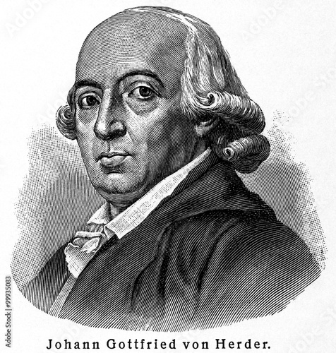Bilde på lerret Johann Gottfried Herder