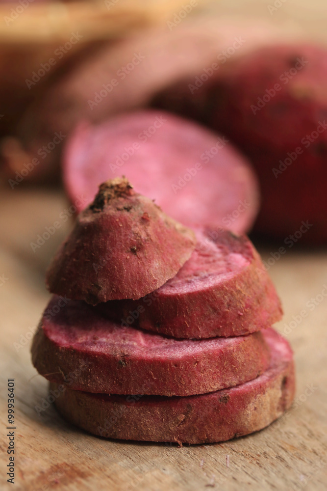 fresh yam sweet red