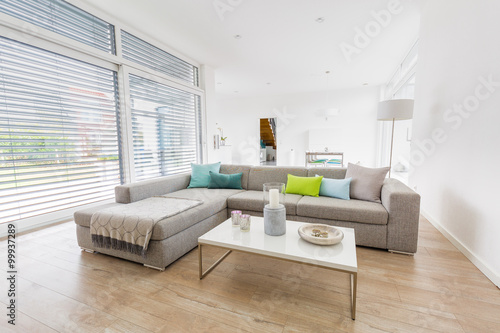 Modern bright living-room