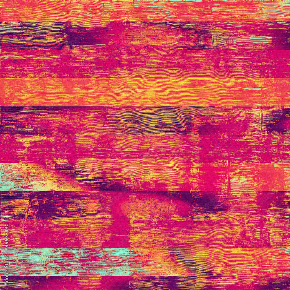 Old texture with delicate abstract pattern as grunge background. With different color patterns: pink; purple (violet); red (orange); cyan