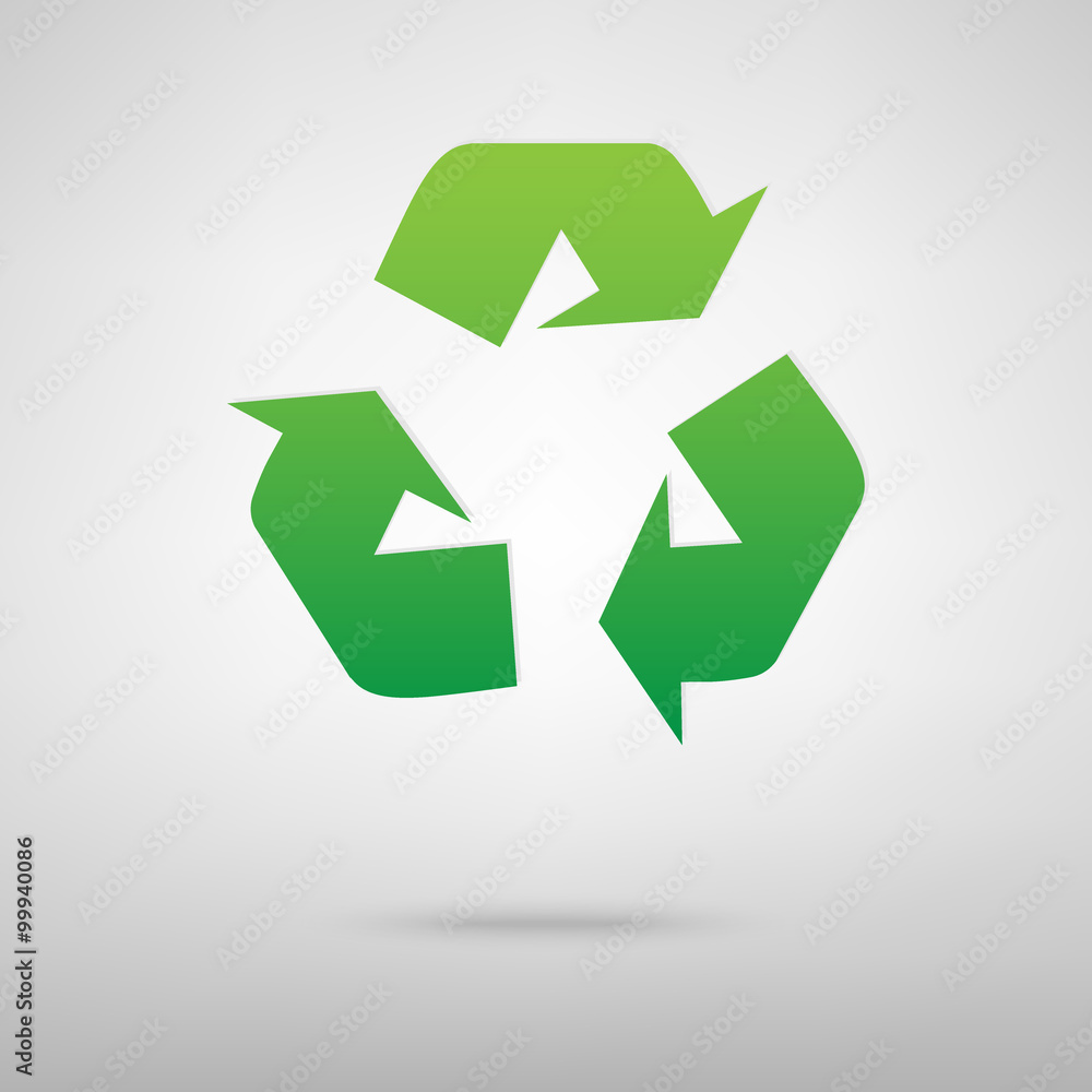 Recycle logo concept. Recycle logo concept.