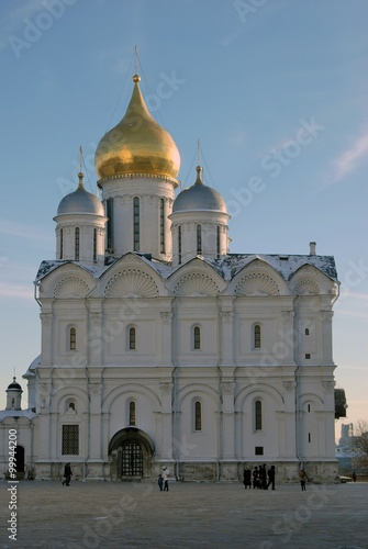 Archangels church in Moscow Kremlin. UNESCO World Heritage Site. © Ekaterina Bykova
