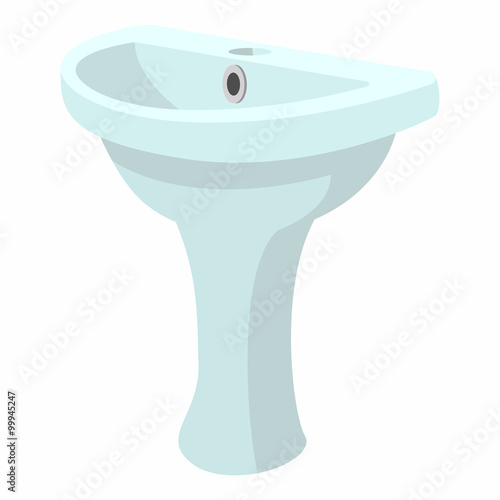 Sink cartoon icon