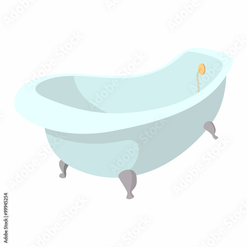 Bath cartoon icon