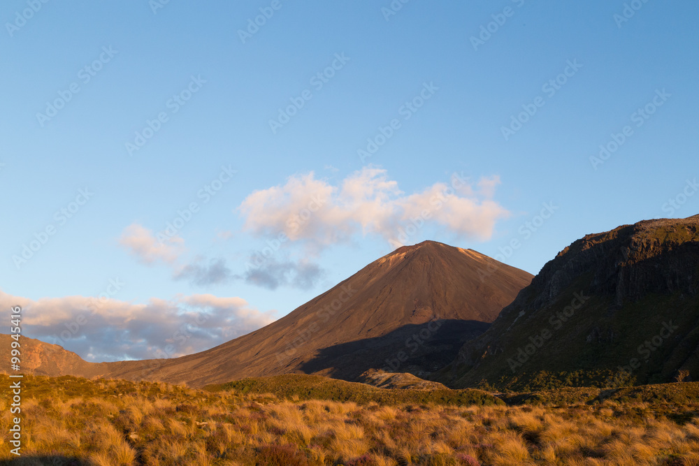 View of Mount Ngauruhoe