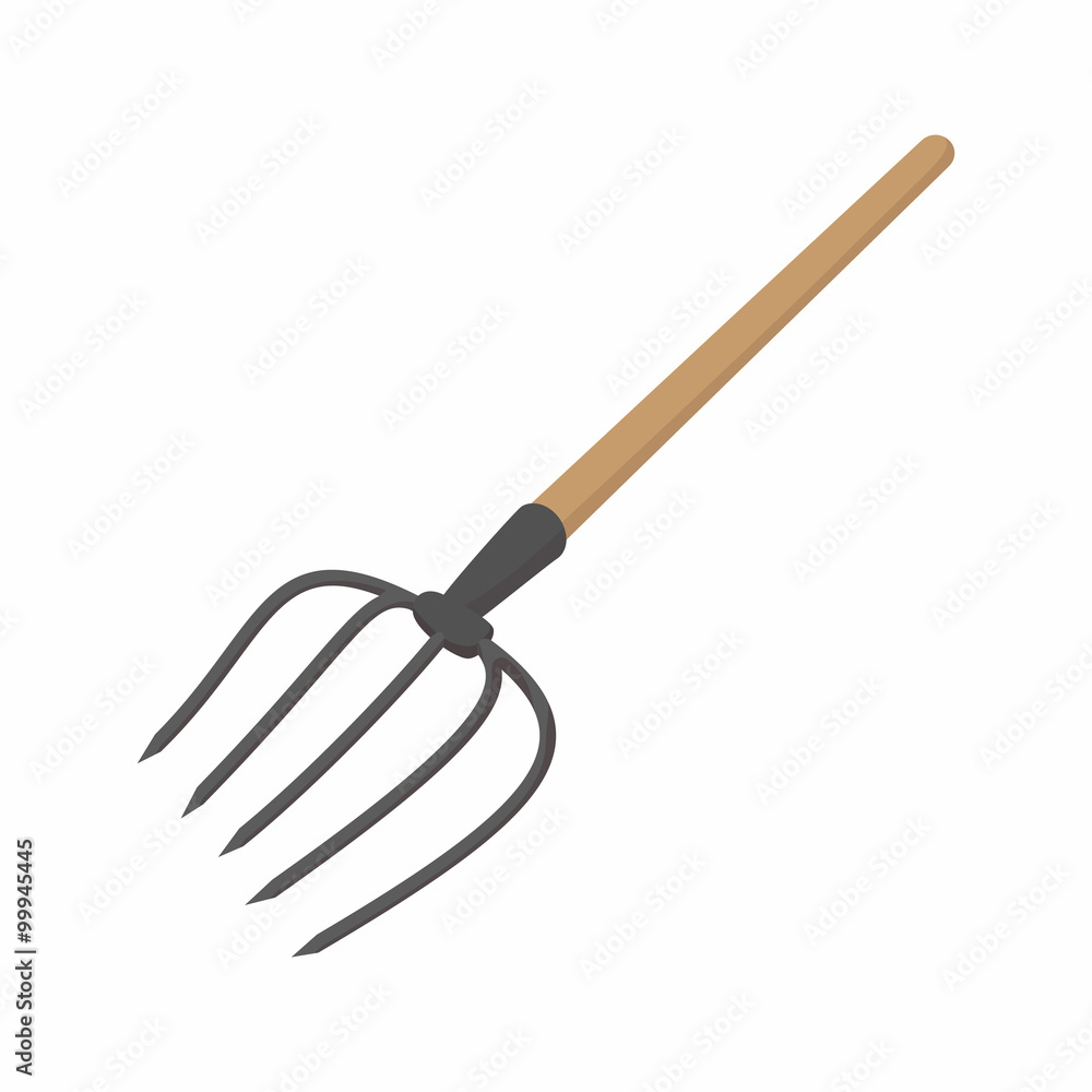 Forks cartoon icon Forks cartoon icon
