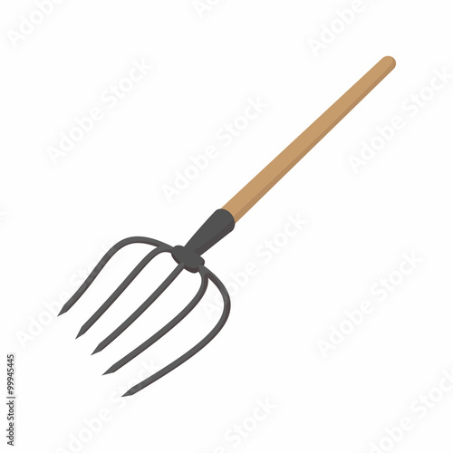 Forks cartoon icon