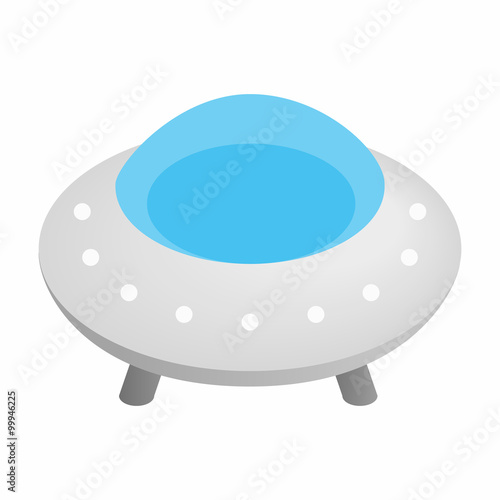 UFO 3d isometric icon 