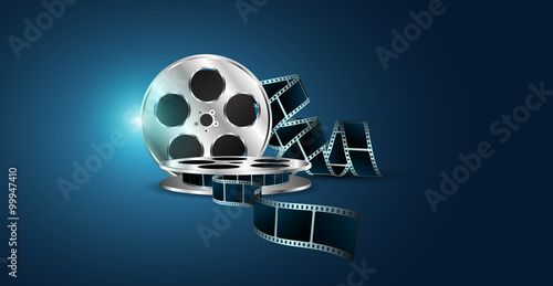 pellicola, cinema, film, fotogrammi, rullino