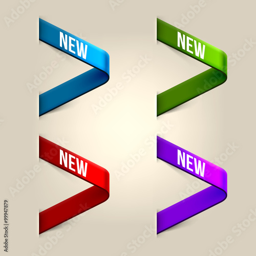 Red, Blue, Green, Violet Side New Labels