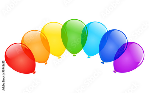 Vector balloons.