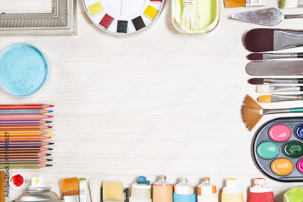 Obraz premium Painting equipment