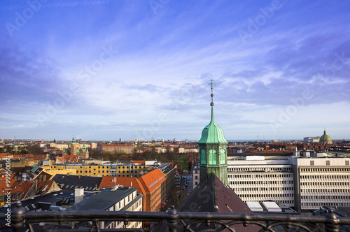 Copenhagen City view. Denmark, Scandinavia photo