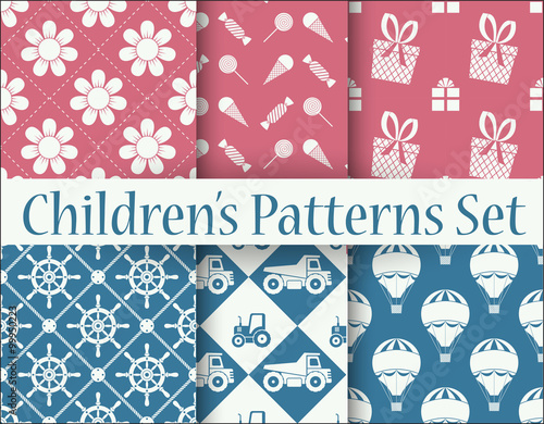 Chldren's patterns set