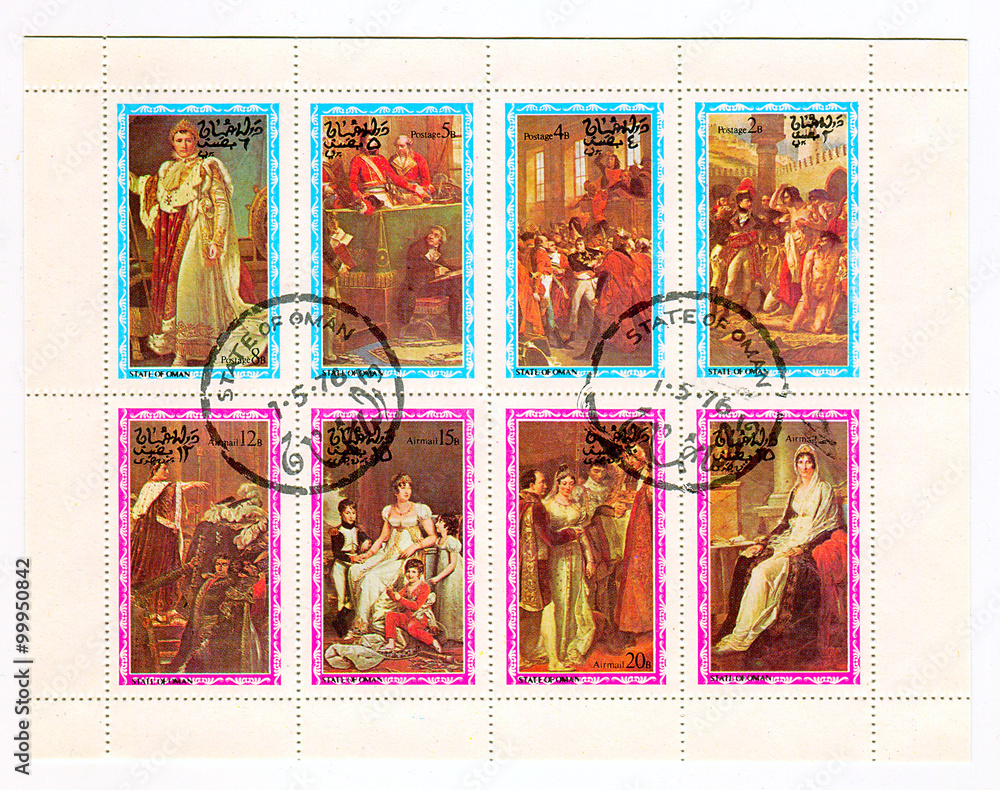 Obraz premium The Postage stamp.