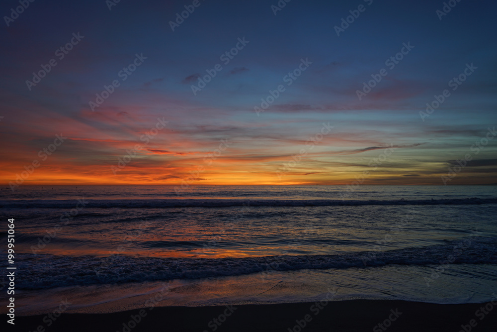 Fototapeta premium Santa Monica Sunset