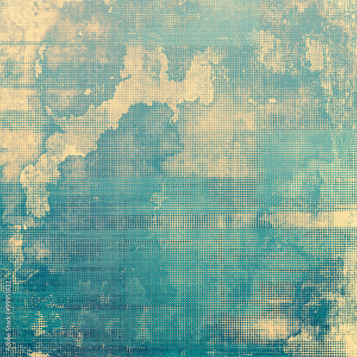 Abstract grunge background. With different color patterns: yellow (beige); brown; blue; cyan