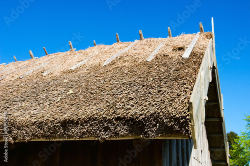 Straw roof