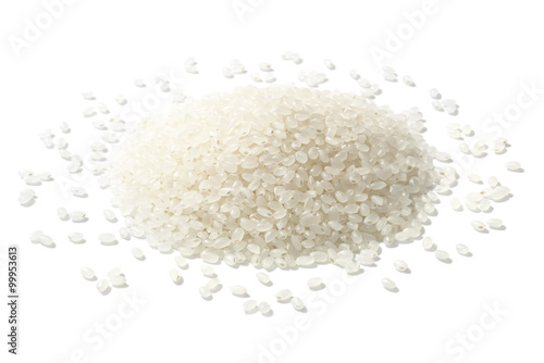 raw white rice on white, (large depth of field, taken with tilt shift lens)