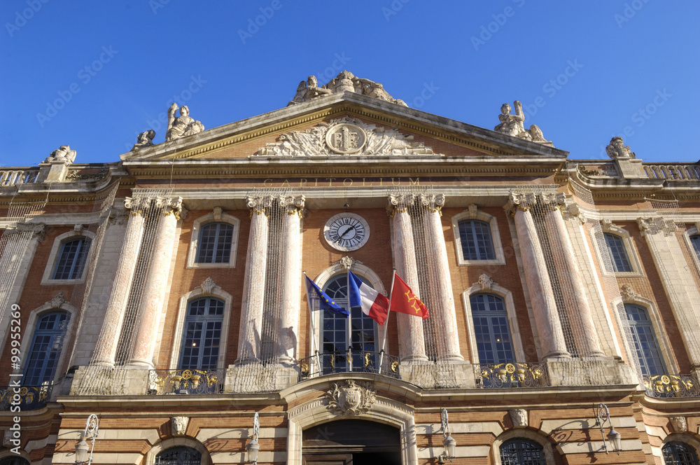 city Hall Le Capitole de Toulouse, France