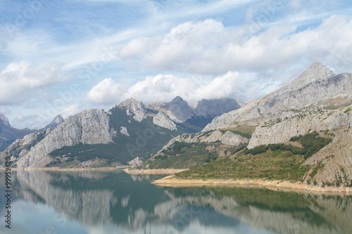 Mountain reflections