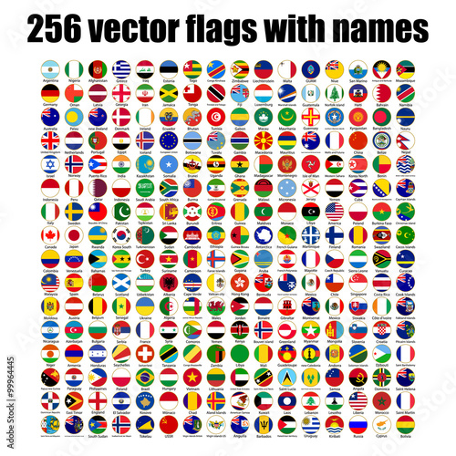 flags of the world photo