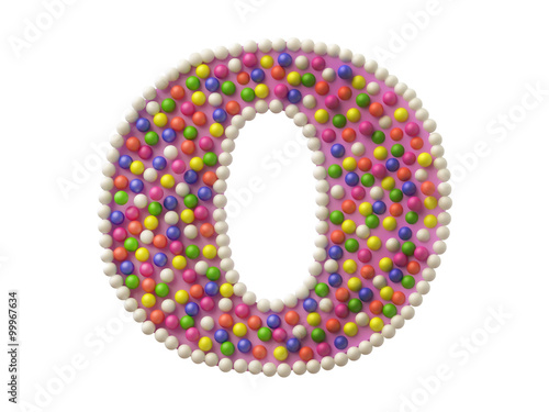 Candy Letter O