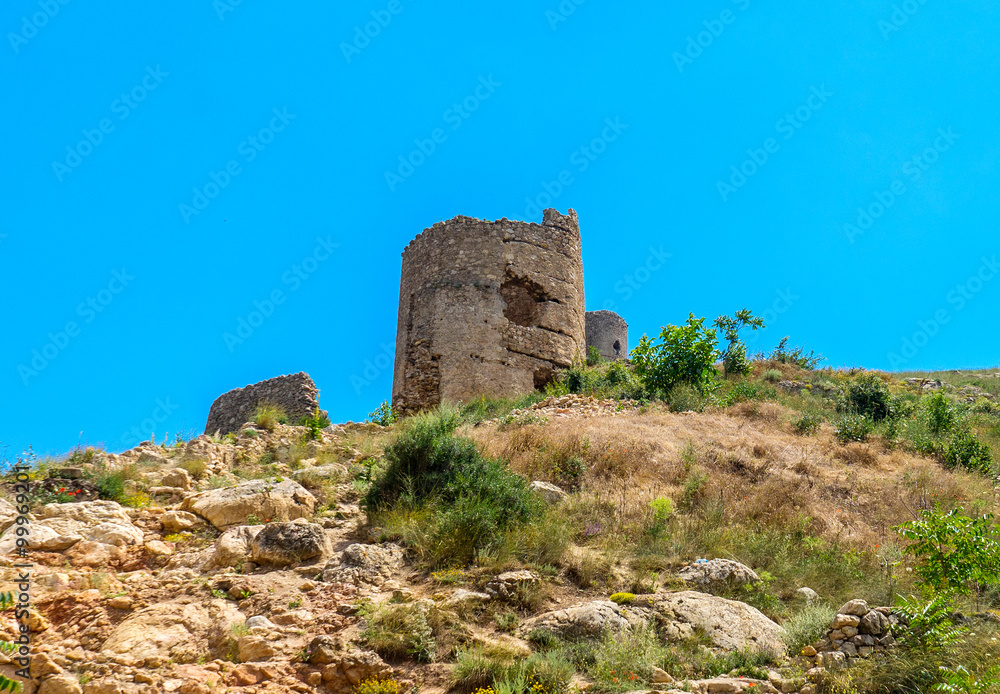 Fortress Cembalo in Balaklava, Crimea