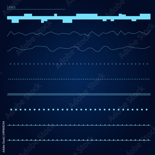 Elements for HUD interface