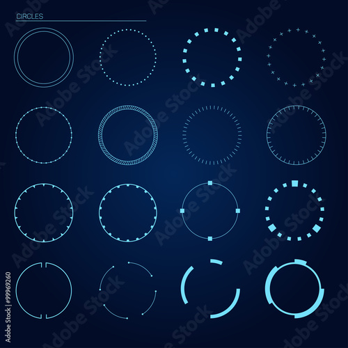 Elements for HUD interface