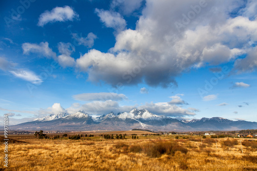 Beautiful mountain landscape