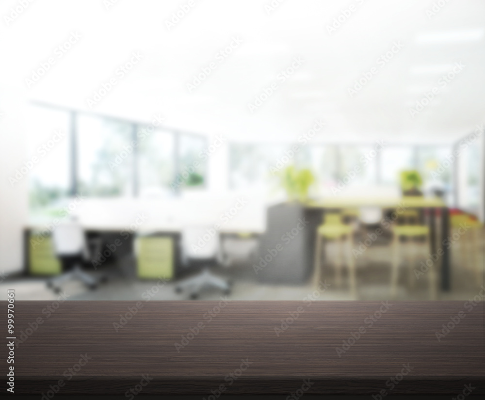 Table Top And Blur Office of Background Table Top And Blur Office of Background