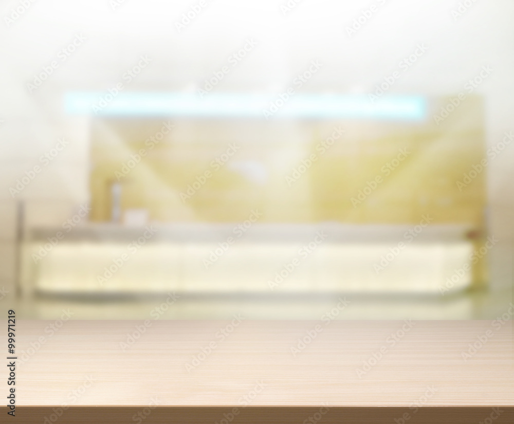 Table Top And Blur Office Of Background Table Top And Blur Office Of Background