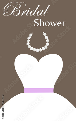 Invitation for bridal shower