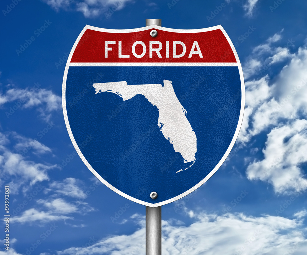Florida interstate sign concept