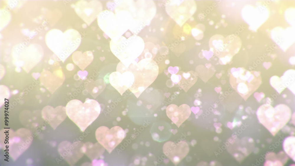 Valentine's day,abstract background,flying hearts and particles.Loopable. Valentine's day,abstract background,flying hearts and particles.Loopable.