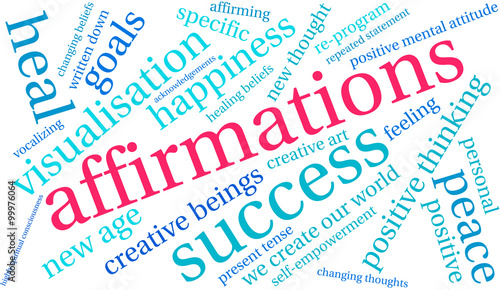 Affirmations Word Cloud