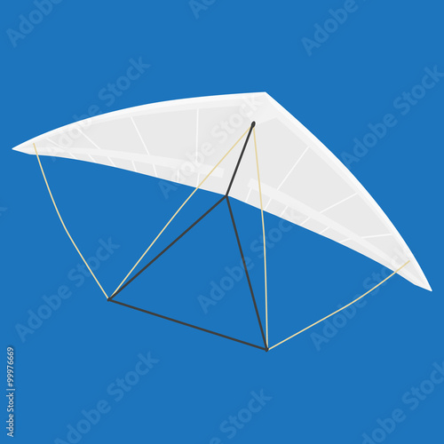 Hang gliding deltaplane