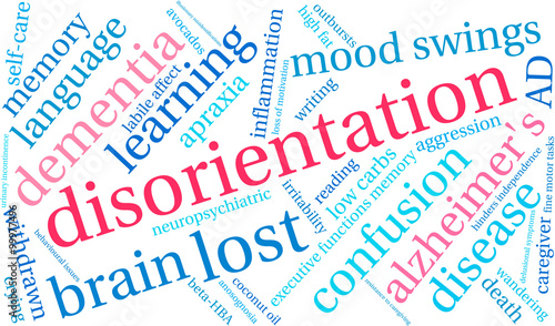Disorientation Word Cloud