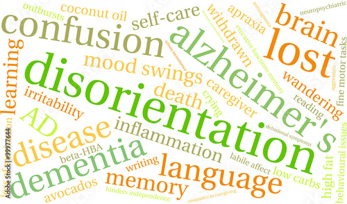 Disorientation Word Cloud