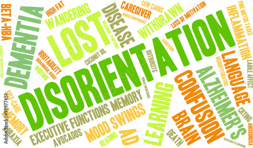 Disorientation Word Cloud