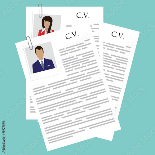 Job interview concept