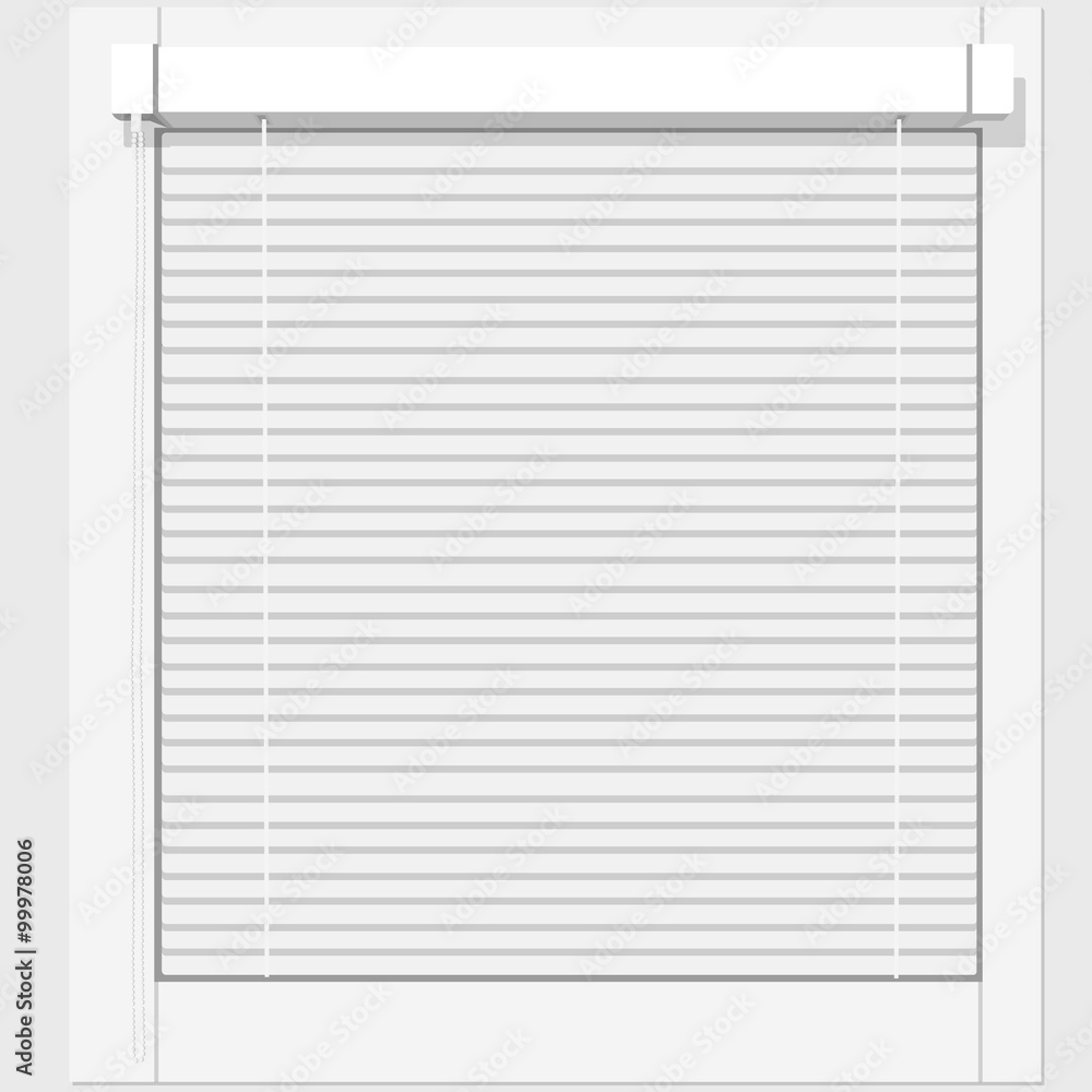 Closed window blinds Closed window blinds