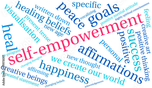 Self-Empowerment Word Cloud