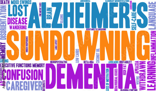 Sundowning Word Cloud