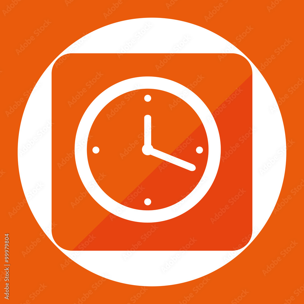 Time and clock icon