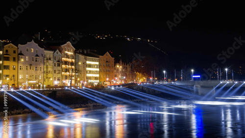 Silvester Innsbruck Scheinwerfer photo